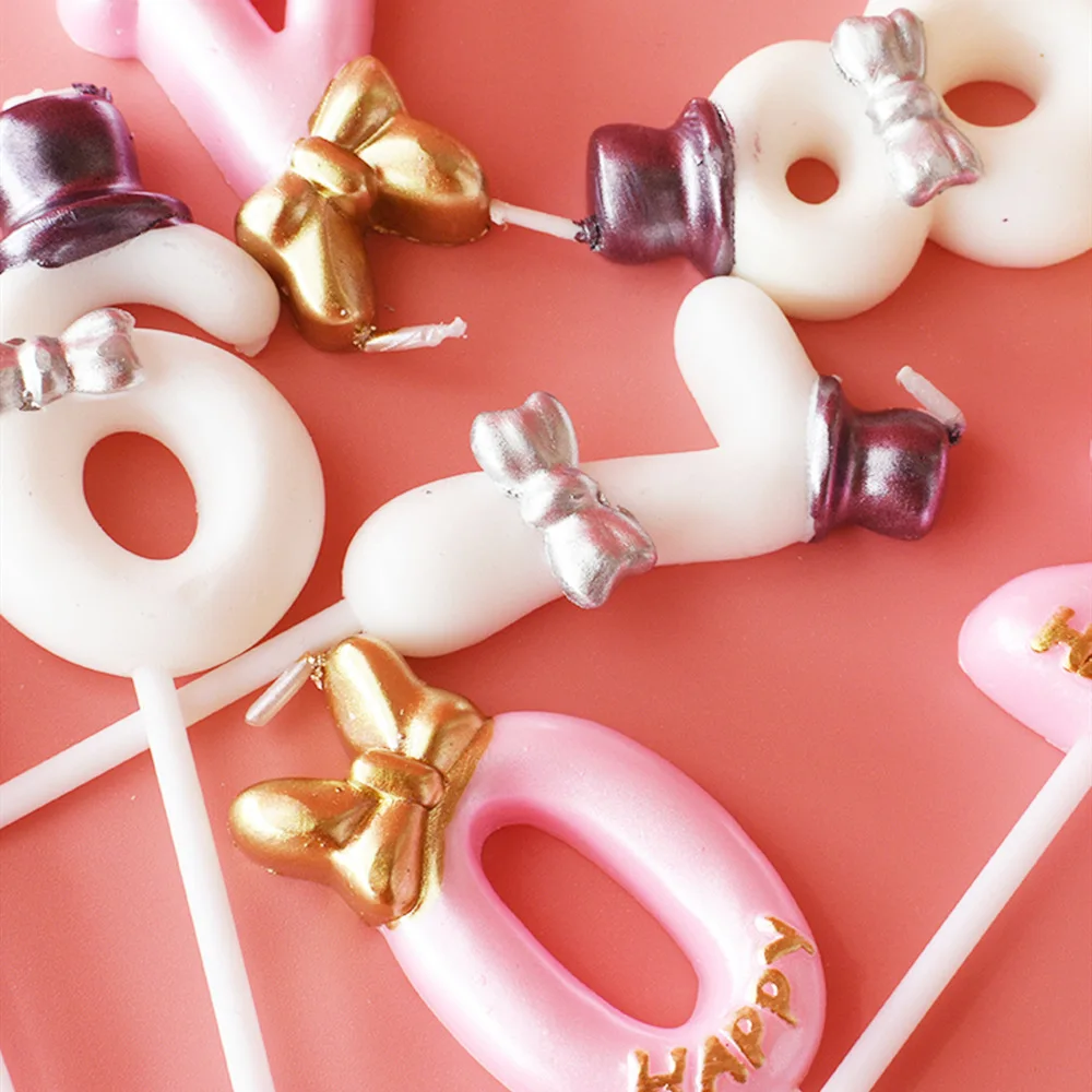 Креативные свечи в форме принца и принцессы на день рождения украшение для торта