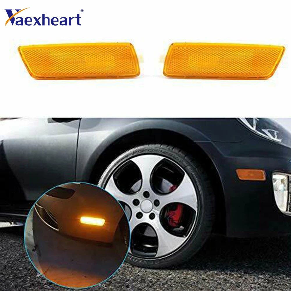 Набор габаритных огней для переднего бампера боковых 05-10 VW JETTA GEN5 06-09 GTI |