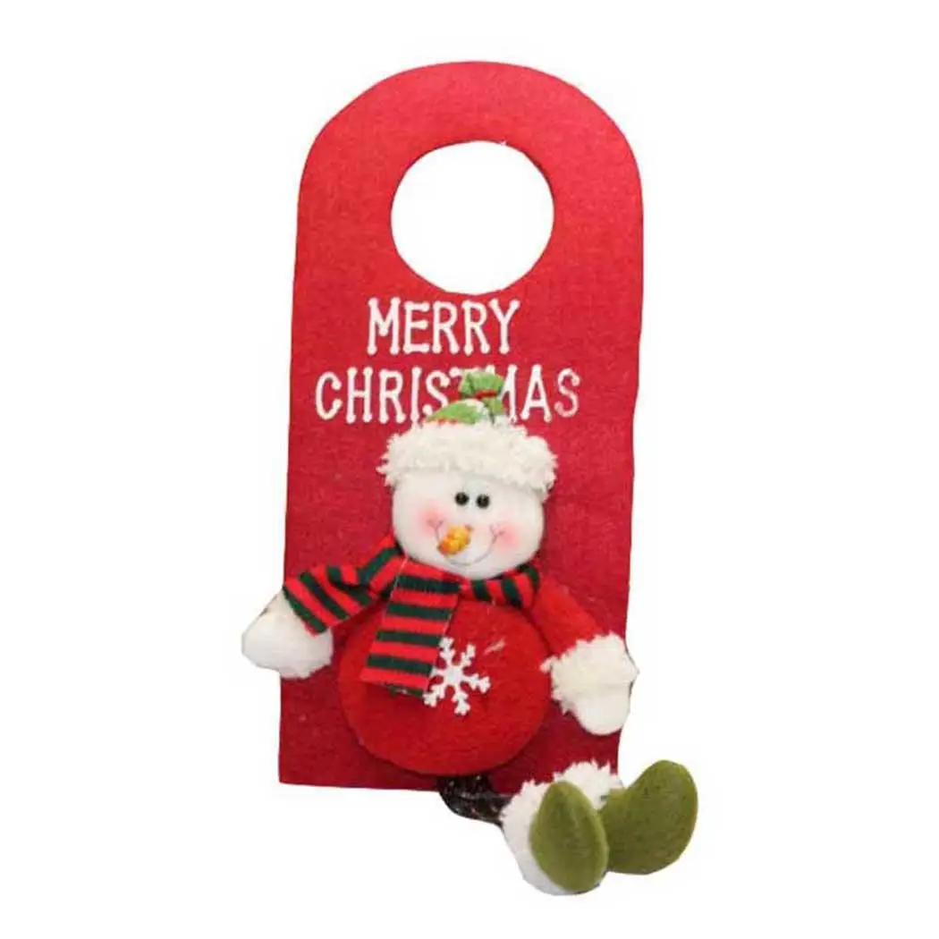 Дверная вешалка Рождественские украшения DIY подвеска на дверь Рождественская