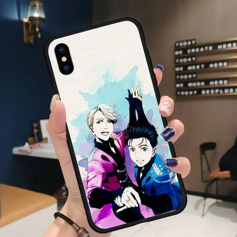 

Japan anime yuri on ice Phone Case for iPhone 11 12 pro XS MAX 8 7 6 6S Plus X 5S SE 2020 XR
