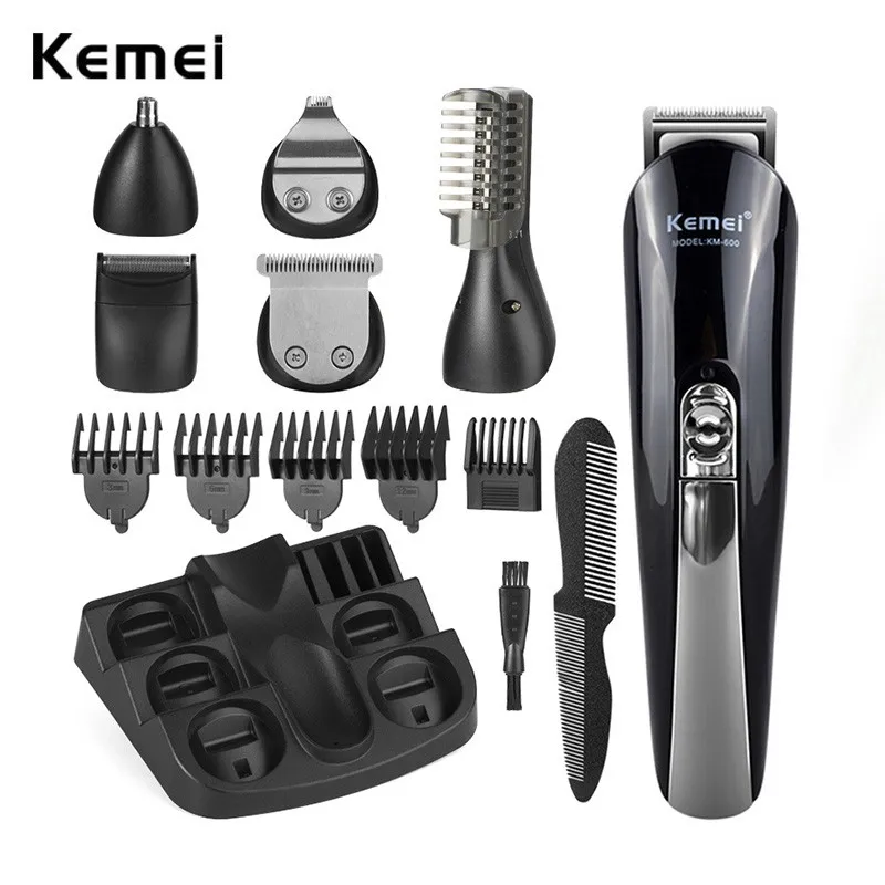 Kemei KM-600 Electric Hair Clipper Beard Trimmer Razor Shave