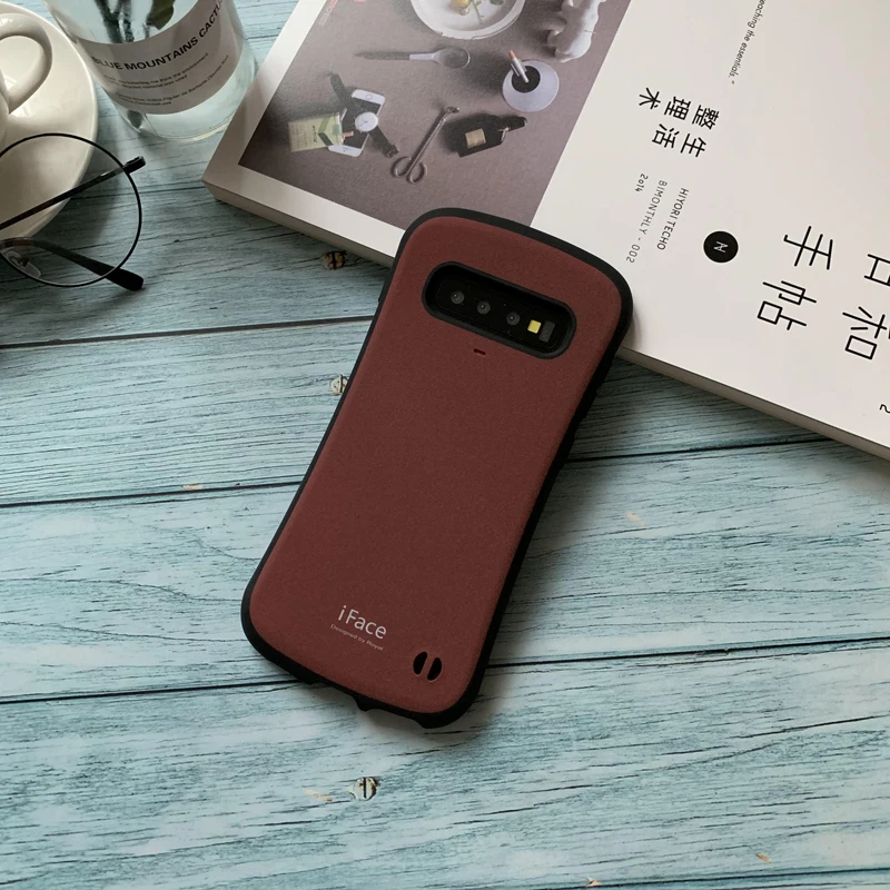 Корея Япония iFace PC скраб противоударный чехол для телефона для samsung S10 Plus S10E анти-падение дуги шок чехол для samsung S10 coque чехол s