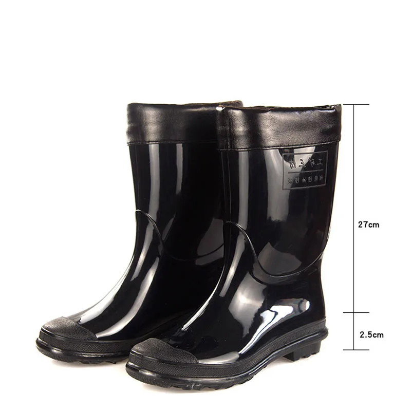 Сапоги Aleafalling мужские резиновые водонепроницаемые Нескользящие износостойкие