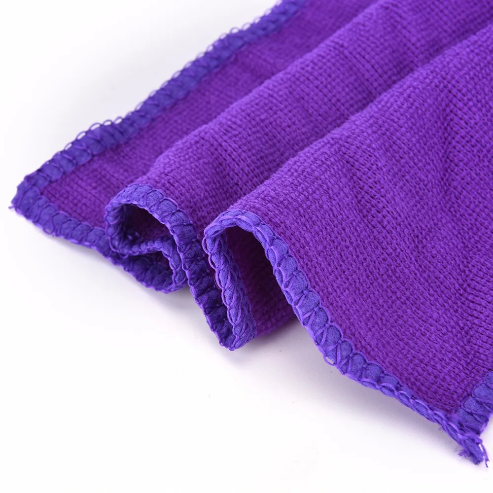 

10 Pcs 25*25cm Solid Color Square Face Towel Absorbent Quick-drying Microfiber Towel Car Cleaning Towels Bathroom Supplies