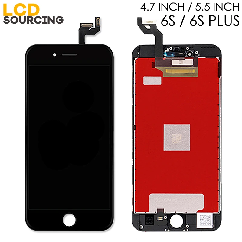 AAA ЖК-дисплей для Apple iPhone 6 6s 6p 6s p ЖК-дисплей с сенсорным экраном дигитайзер сборка для iPhone 6s plus дисплей Замена