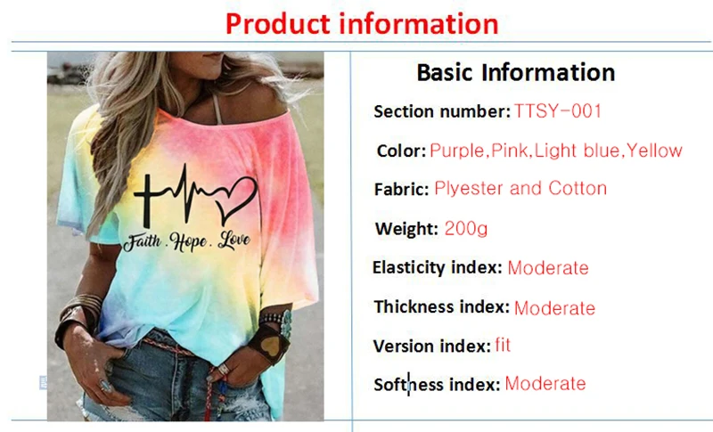

S-5XL Summer Oversized Women 's T-shirt Fashion Casual Loose Short Sleeve t-shirts Plus Size Gradient Print Women Clothing Tops