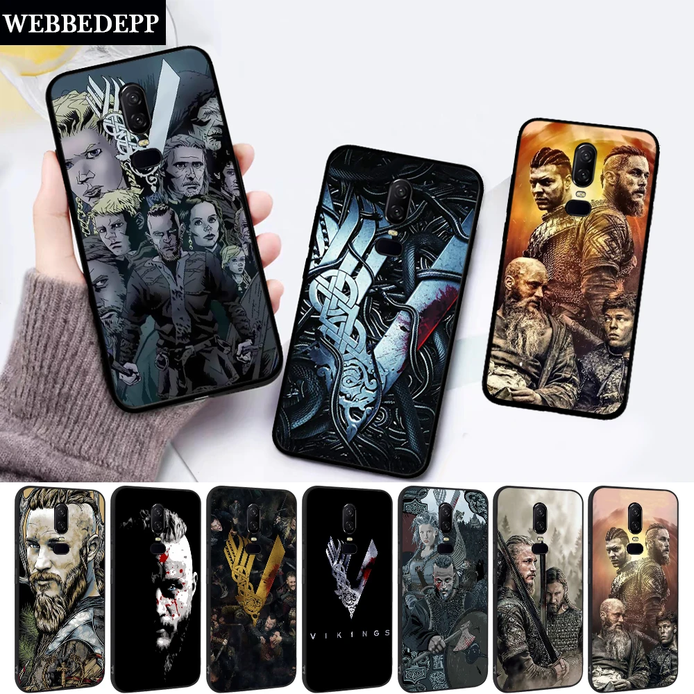 Силиконовый мягкий чехол Vikings серии 4 с красочным принтом для Oneplus 5 5T 6 6T 7 7T