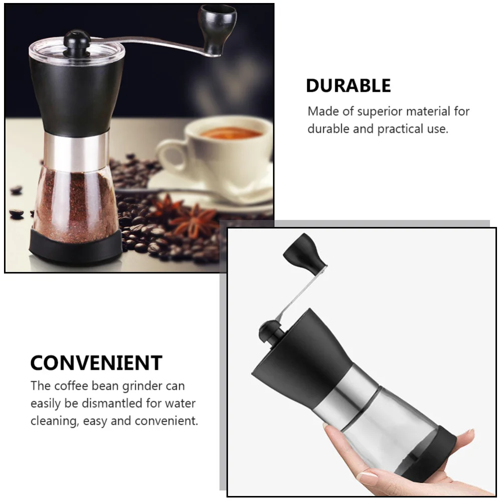 

1Pc Portable Coffee Bean Grinder Bean Grinding Machine Manual Bean Grinder
