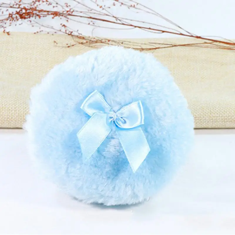 1x Детские повязки мягкая пудра в виде бабочки ворсинки инструмент для макияжа