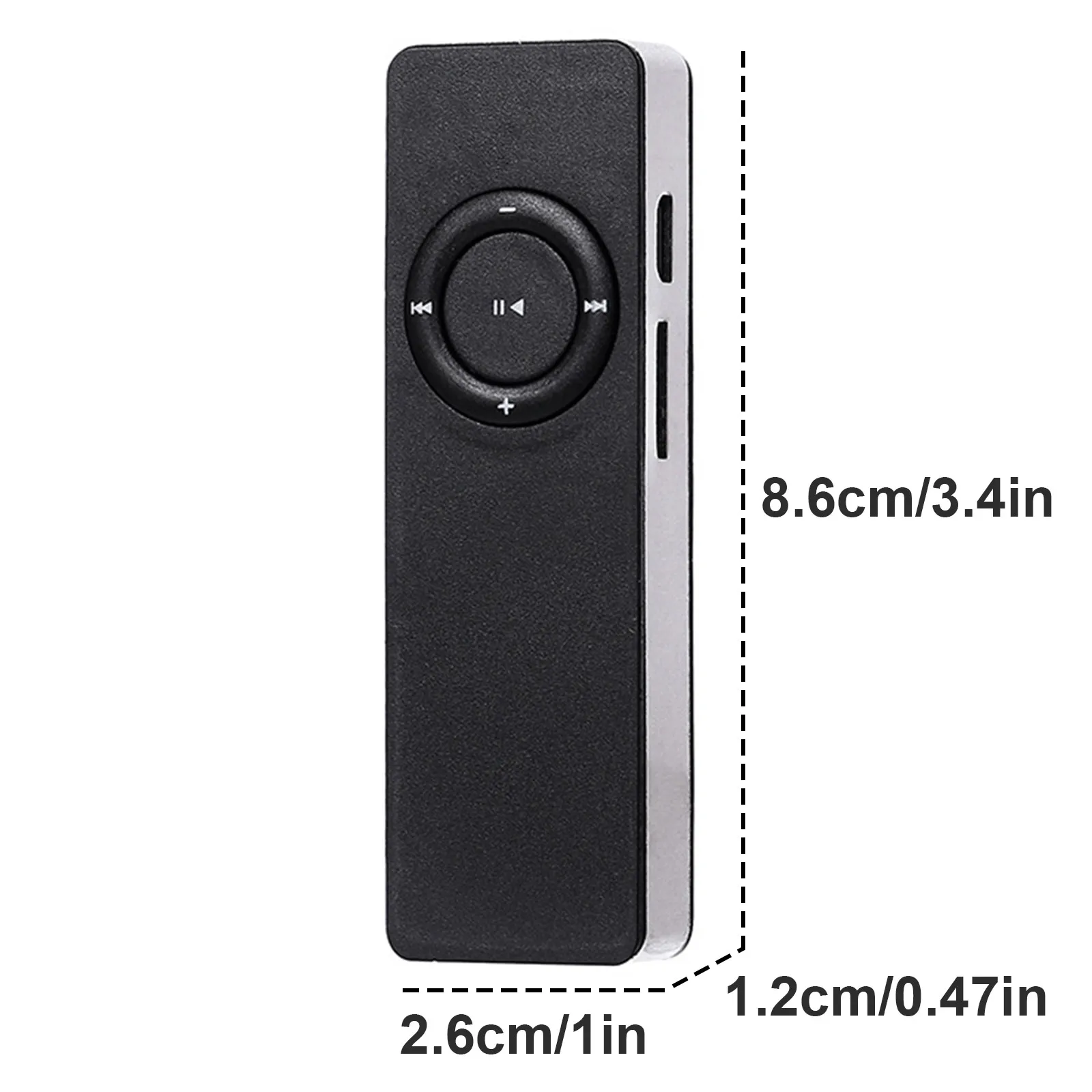 Портативный Usb мини MP3-плеер внешняя Музыка Поддержка 128 Гб Microsd Tf карта уличный