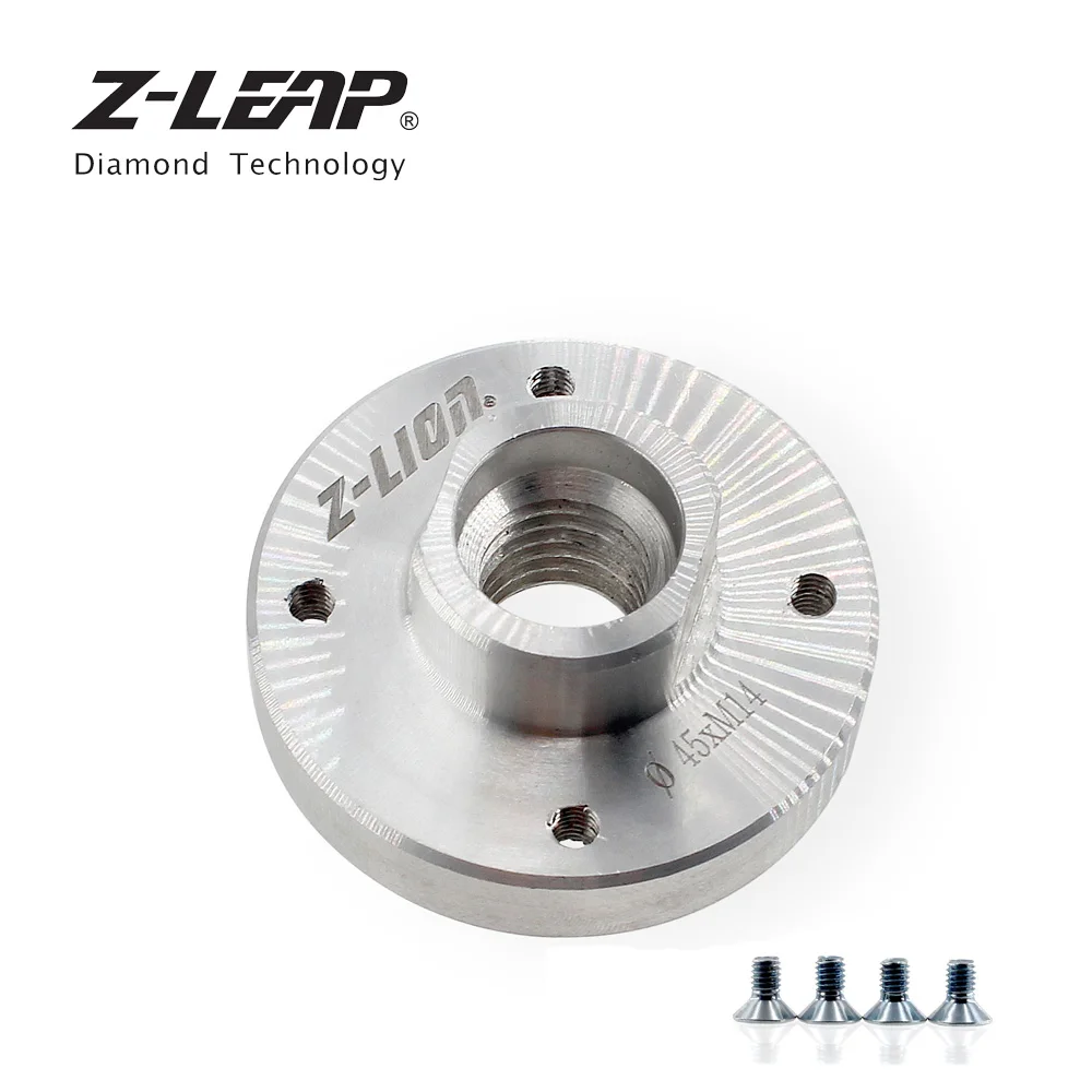 

Z-LEAP 2 Pcs Angle Grinder Accessories Saw Blade Adapter Support Fixed Thread 5/8-11 or M14 Aluminum Rigid Flange 22.23mm