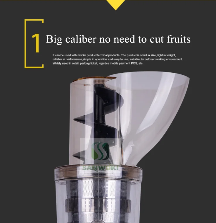 1500 Вт Коммерческий жесткий питание соковыжималка машина микроволновая печь