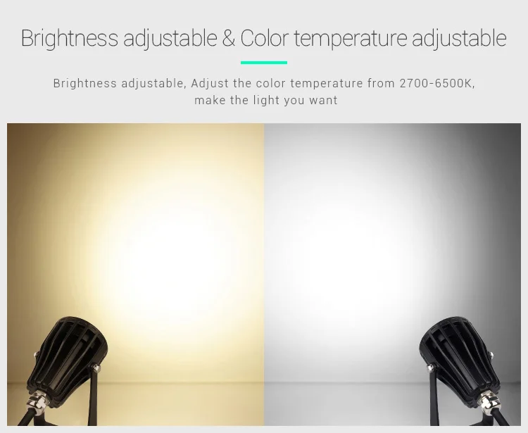 Miboxer 6 Вт RGB+ CCT умный светодиодный свет сада FUTC04 AC100~ 240V IP66 Водонепроницаемый светодиодный открытый лампа Сад Освещение