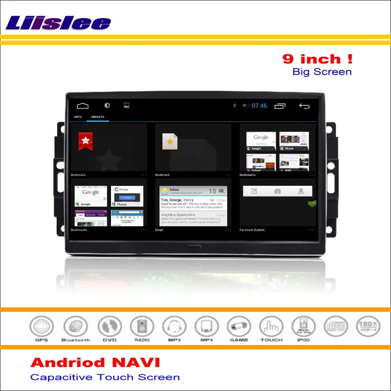 Автомобильная система GPS навигации на платформе Android для Chrysler 300 300C 2005 ~ 2010 Радио