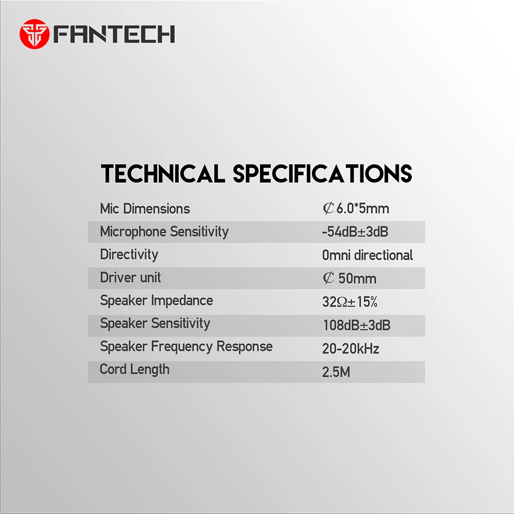 FANTECH HG15 просто USB наушники игровые Hearphones с микрофоном профессиональные наушники для геймеров RGB проводные наушники для ПК