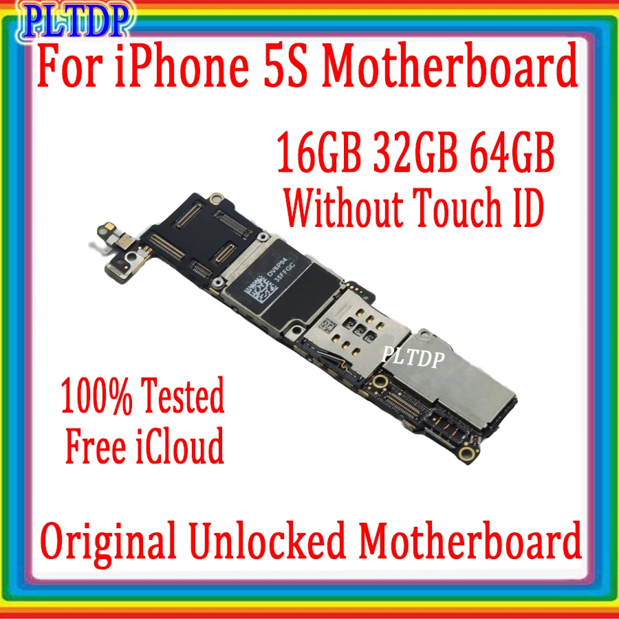 Материнская плата для iphone 4 4S 5 5C 5S 5SE 6 6s 6Plus plus 100% оригинальная разблокированная |