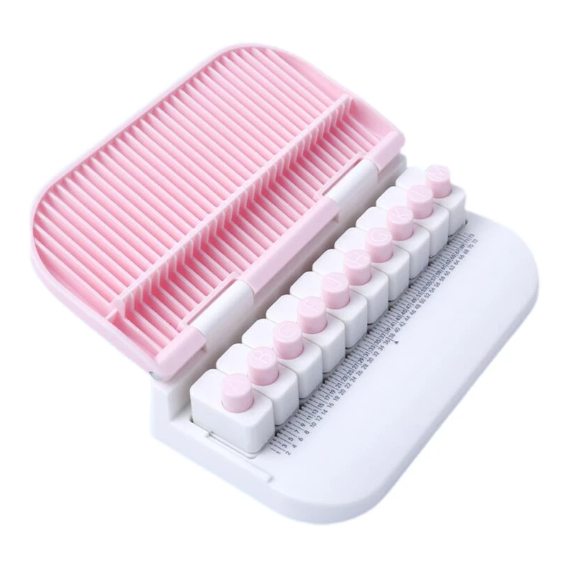 

2021 новый ручной перфоратор 26 дюймов английская машина для тиснения букв бумажный перфоратор для скрапбукинга