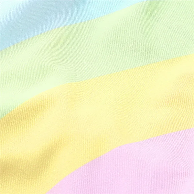 Летняя одежда для купания малышей купальный костюм в радужную полоску мальчиков