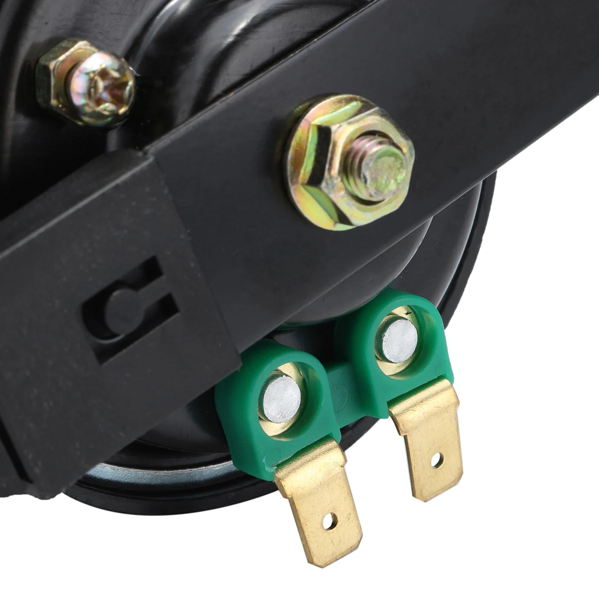 Универсальный воздушный горн DC 12V 130db 4A Motorcycle Snail 510HZ, супер громкий для автомобилей, грузовиков, лодок, мотоциклов, водонепроницаемый динамик.