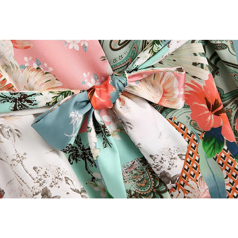 

Za Suits 2 piece Suit & pants suit 2021 New Fashion retro print slim waist belt Women Suit casual chic youth Party women suits