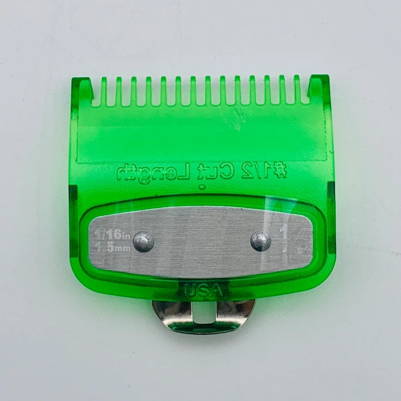 

2PCS Barber Shop Styling Guide Comb Set Oil Head Hair Trimmer Attachment Hairdresser Clipper Limits Comb C1FF