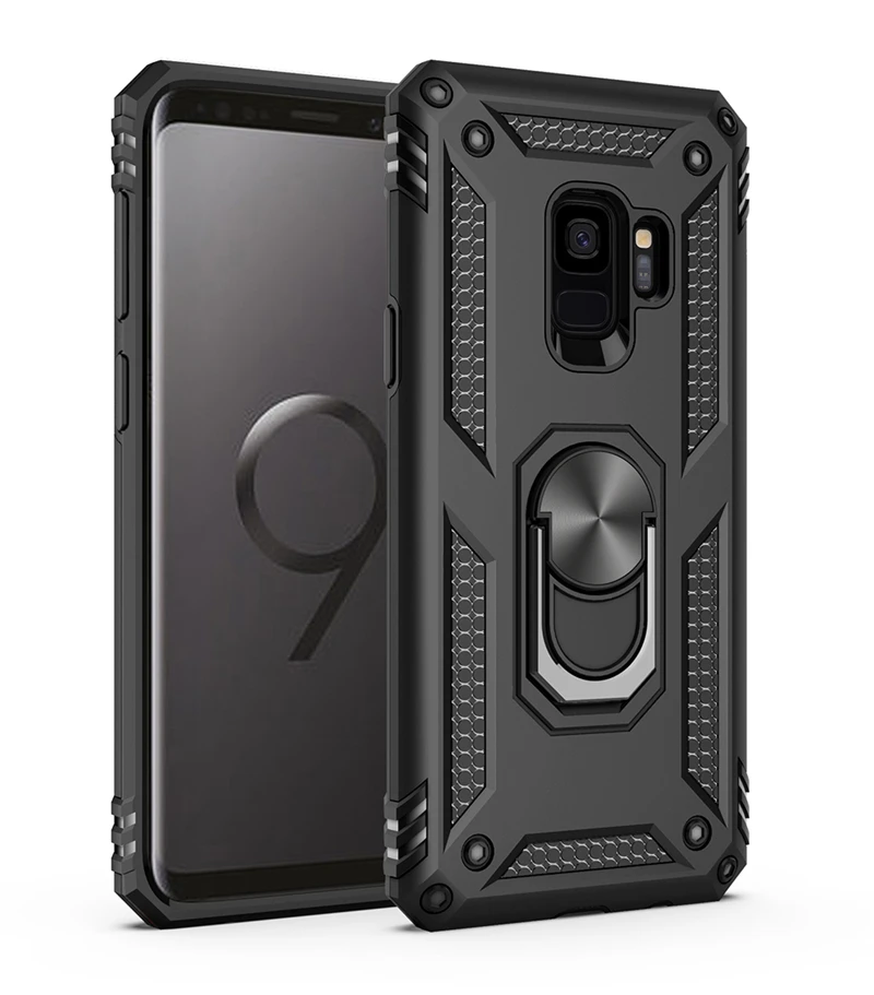 

Shockproof Case For Samsung Galaxy S9 S20 Ultra S8 S10 Plus Note 9 8 A51 A71 Note8 Note9 S9Plus A50 A70 Cases With Ring Holder