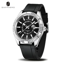 stylish mens watch sapphero minimalist 100m waterproof miyota movement auto date causal business clock luxury watches for men