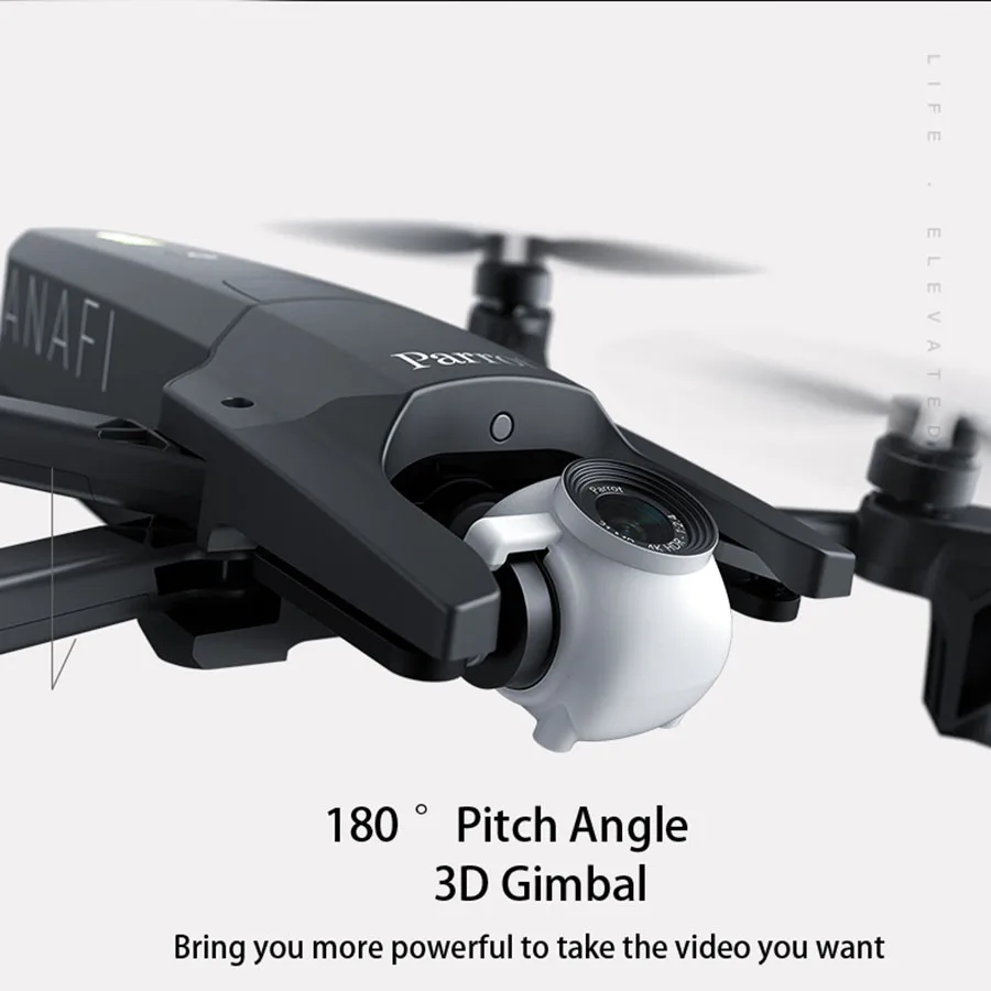 Дрон ANAFI с камерой 4K FPV HD селфи-Дрон умным следящим трехосевым стабилизатором HDR