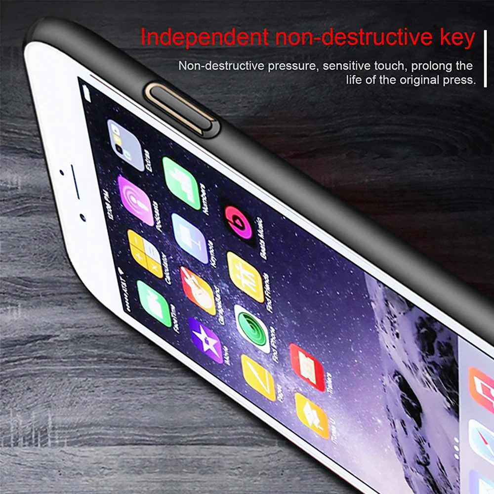 Hard PC Phone Case For iPhone 11 Pro Max 8 7 6 6S Plus Heat Dissipation 5 5S SE Protective Back Cover Shell |