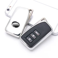 soft tpu car styling key cover case for lexus nx gs rx is es gx lx rc 200 250 350 ls 450h 300h keychain keyring auto accessorise