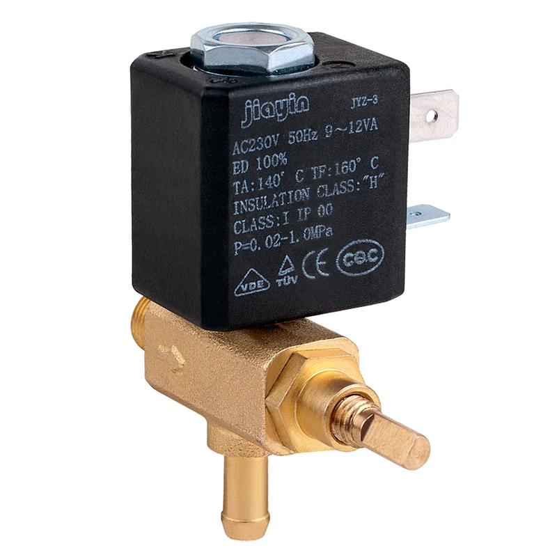 Jiayin JYZ-3J регулируемый Паровой AC 230V G1/" 2/2 Way вода газ Паровой электромагнитный клапан для электрического железа