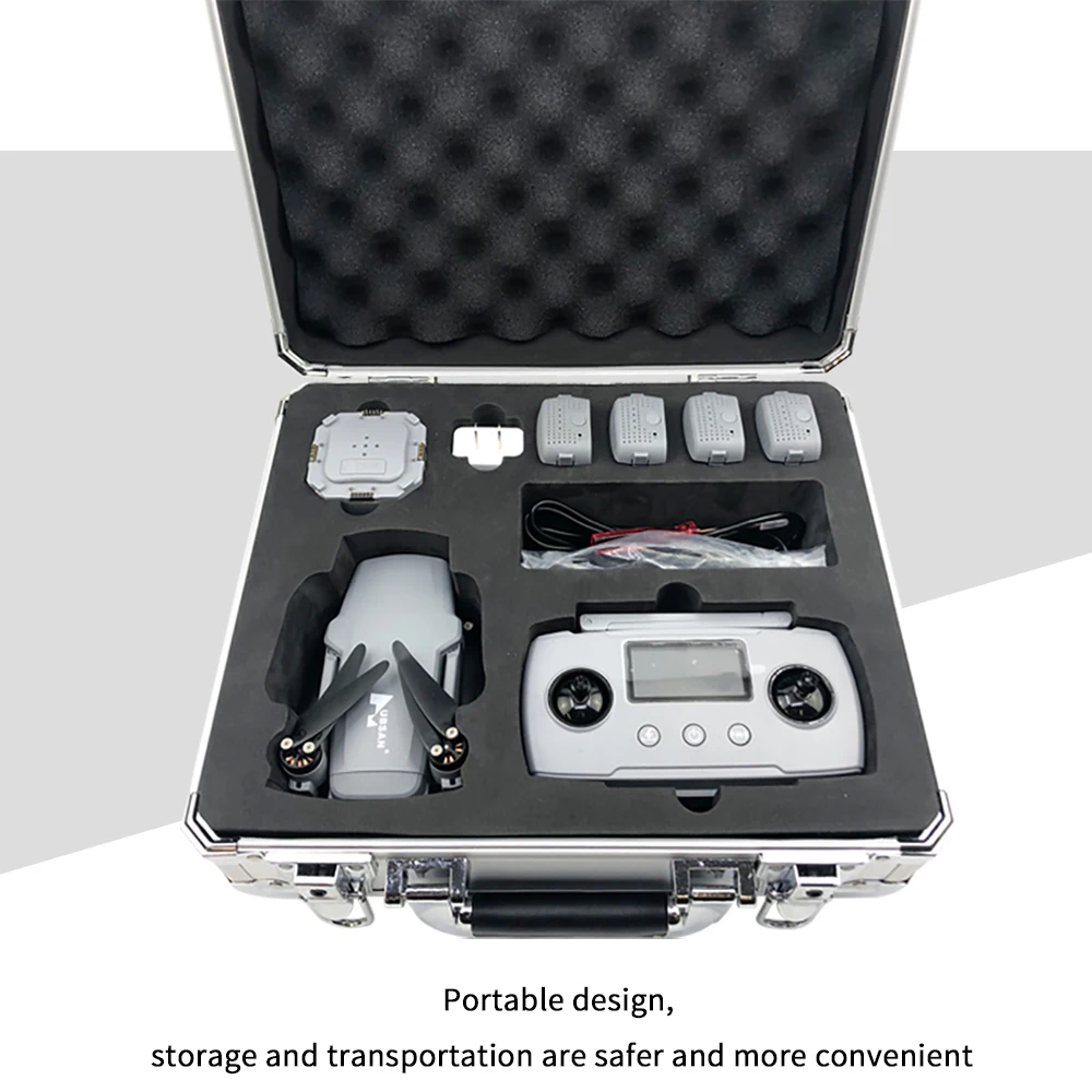 Hubsan ZINO MINI PRO коробка для хранения дрона Водонепроницаемая алюминиевая