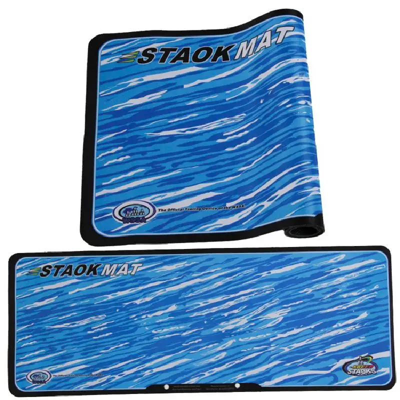 Утолщенная синяя вода гофрированная резиновая подушка для раннего образования