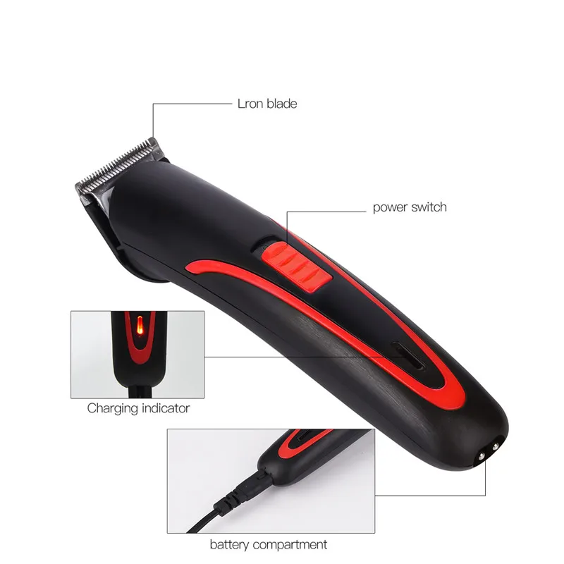 

Hair Clipper Professional Electric Hair Trimmer Powerful Hair Shaving Machine Beard Trimmer Men Haircut Rechargeable Trimmer