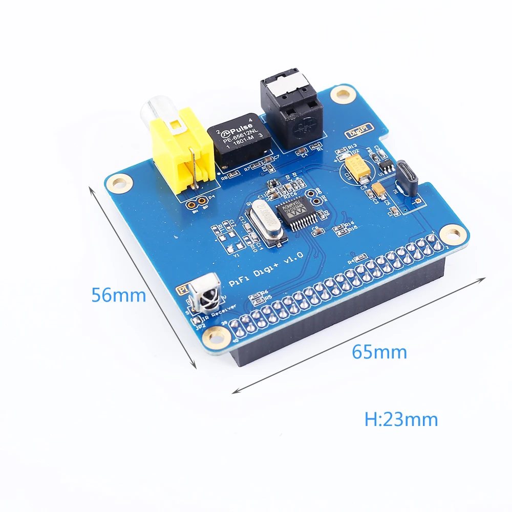 Цифровая звуковая карта HIFI DiGi + I2S SPDIF для Raspberry Pi 3B +/3B/2B/Zero | Инструменты