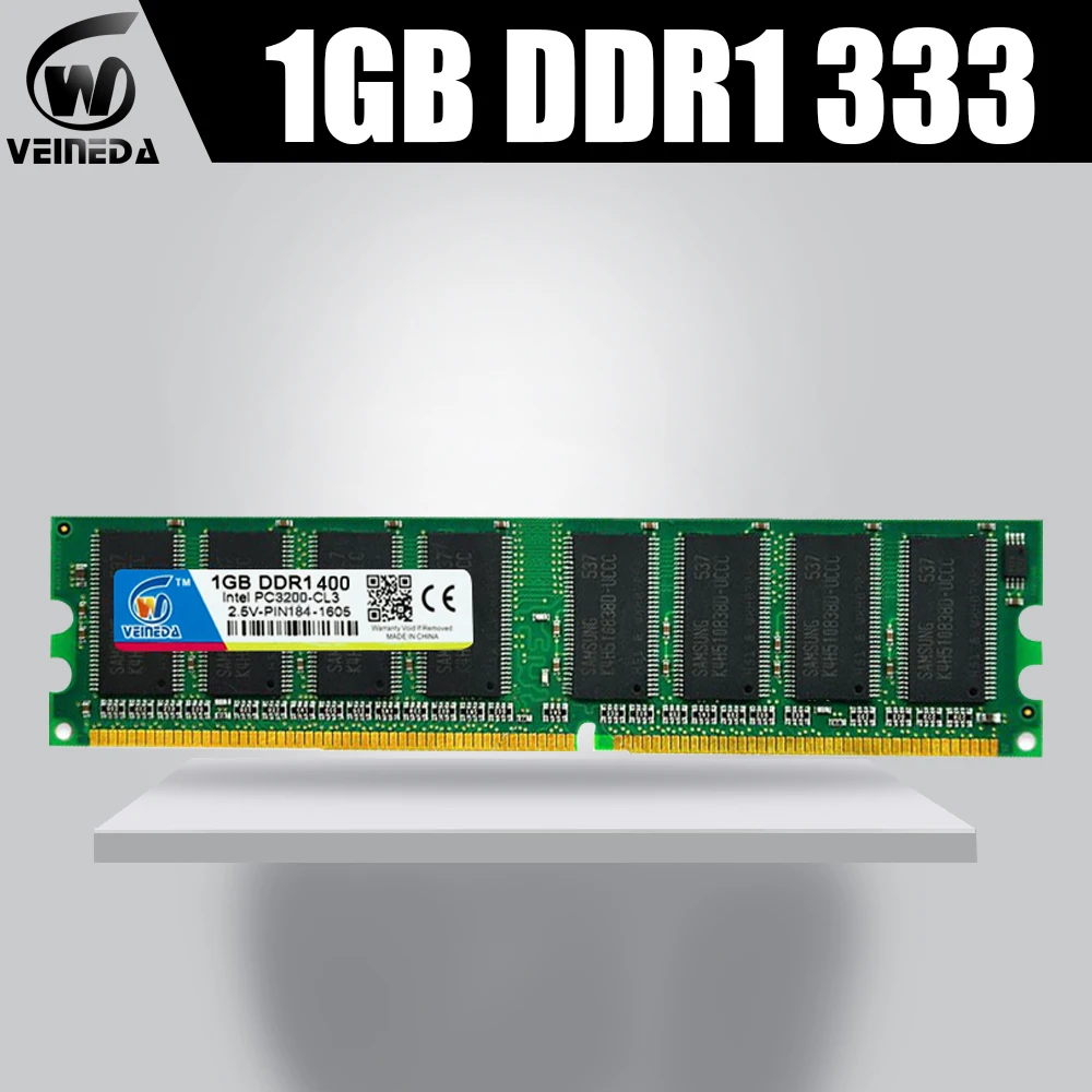 Память VEINEDA для ПК ОЗУ компьютера Тип памяти DDR1 частота 333 МГц|Оперативная память|