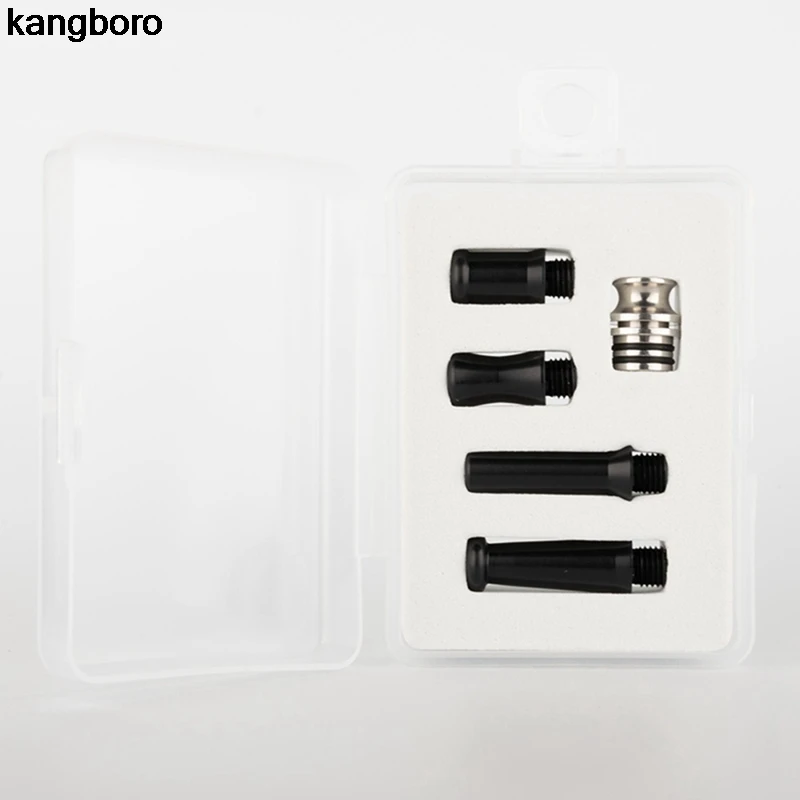 

High End V2 510 Drip Tip Long Mouthpiece 6 Sizes Narrow Bore Drip Tip For RDA RBA RTA Tank Atomizers Ecigs Accessory