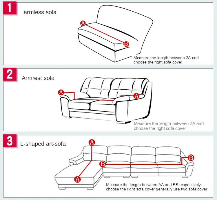 Чехол для дивана Высокоэластичный нескользящий полноразмерный свободная