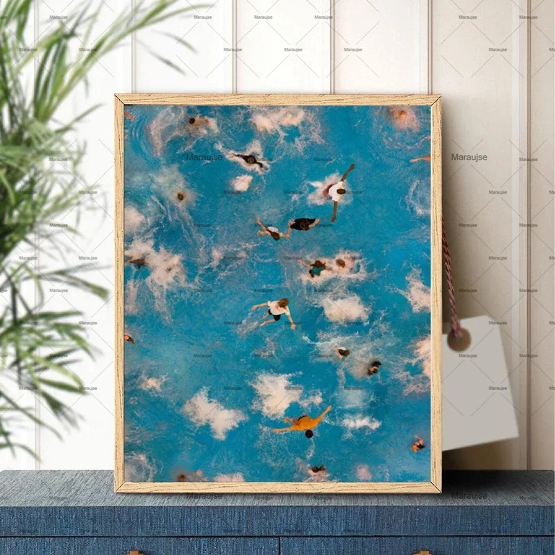 Настенная картина для летней вечевечерние скандинавский постер воздушной