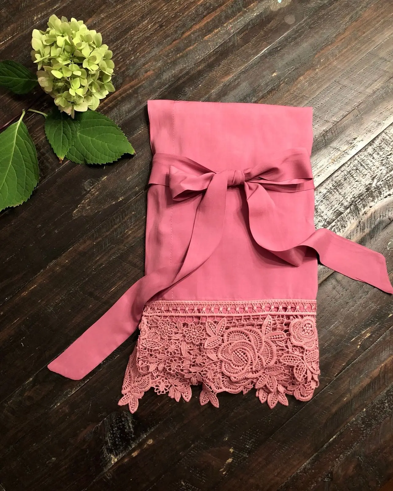 dusty pink Owiter, однотонное хлопковое кимоно, халаты w/с кружевной отделкой, женское свадебное платье, короткий пояс, банный Рождественский халат, одежда для сна - Цвет: dusty pink