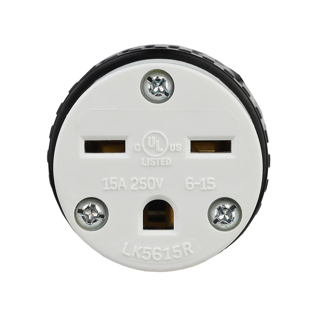 LK5615R US Nema 6 15R UL 3 зубец штекер питания переменного тока промышленная проводка