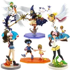 12-24 см Digimon Приключения Kotobukiya Mei Tsutarja Touko Angemon Angewomon Wizarmon Мультяшные декоративные фигурки игрушки ПВХ кукла