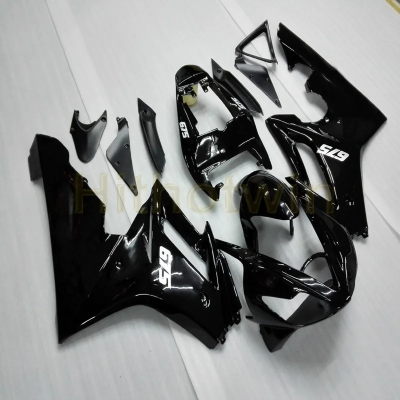 Бесплатно винты + пользовательский Инжекционный матовый черный мотоциклетный