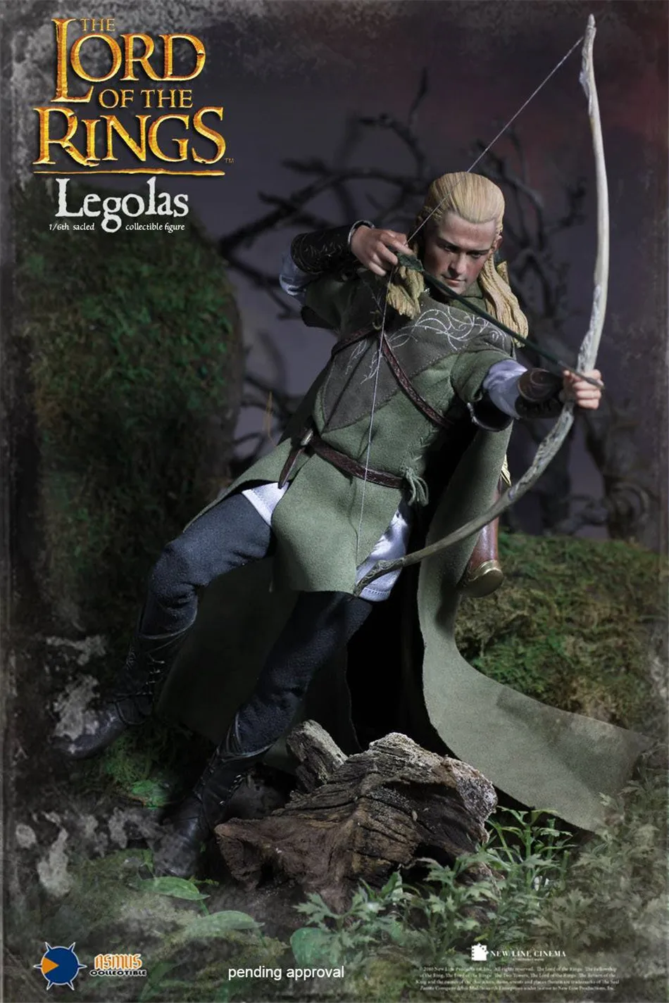 Игрушки Асмус LOTR010LUX Хоббит 1/6 эльфийский принц Леголас 1" Коллекция фигурка для фанатов подарок для хобби