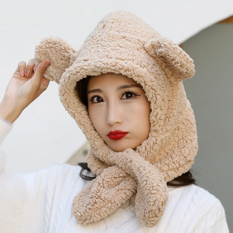 Новинка 2020 модные однотонные облегающие шапки женская зимняя теплая шапка с