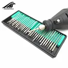 30 шт. 3 мм Мини сверла алмазные сверла шлифовальный круг абразивный хвостовик дерево Камень Гравировка для Dremel электроинструменты аксессуары