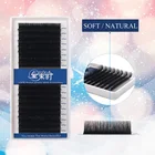 Накладные ресницы для наращивания, все размеры, 0,03-0,25 мм, толщина BCD