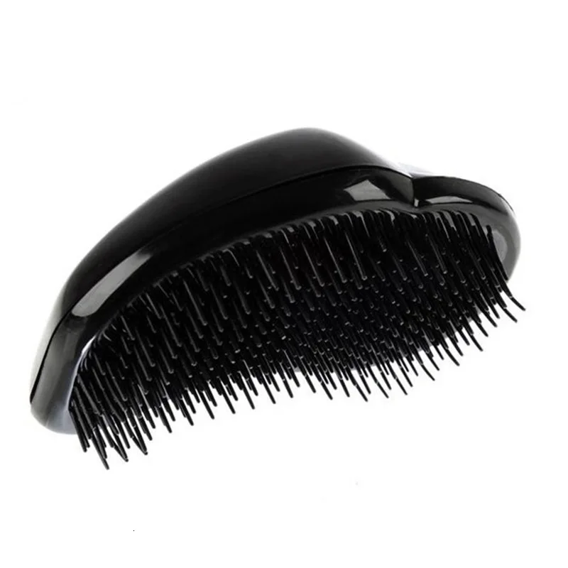 1 шт. черная расческа для распутывания волос душ салонная Щетка Для Волос