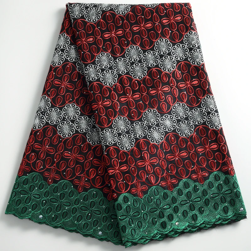 Высококачественная вышитая африканская кружевная ткань Zhenguiru красивая