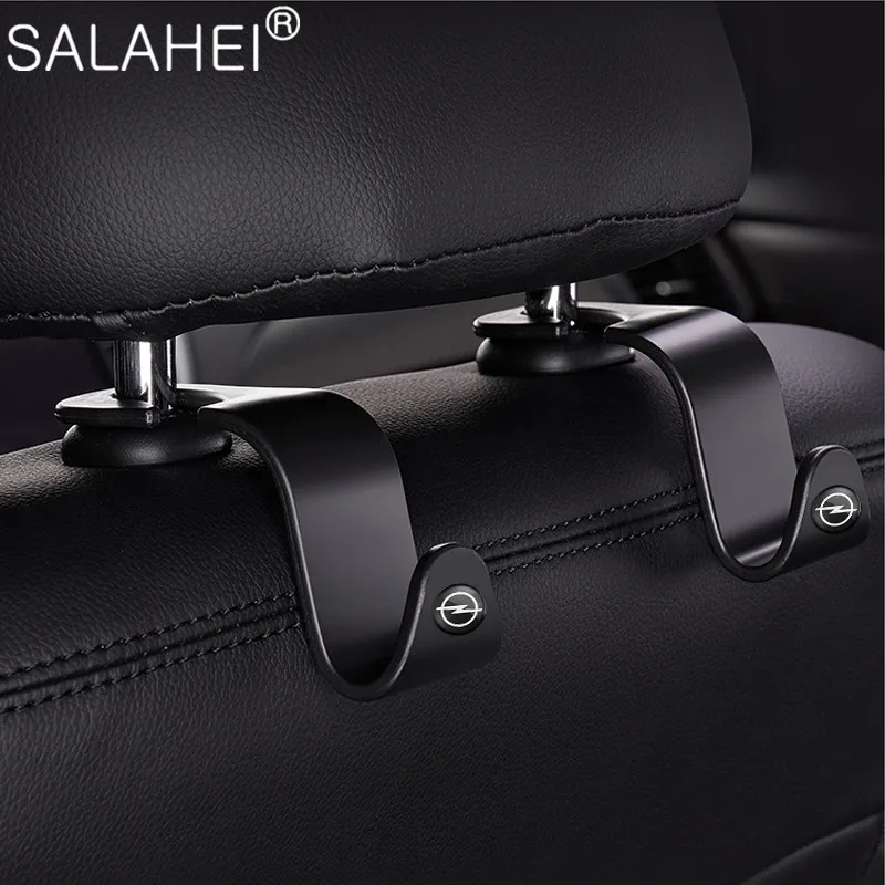 

2 Pcs Car Seat Back Hooks Portable Hang Bag Rack For Opel Astra H G J Corsa Vectra C D Insignia Astra Antara Meriva Zafira Mokka